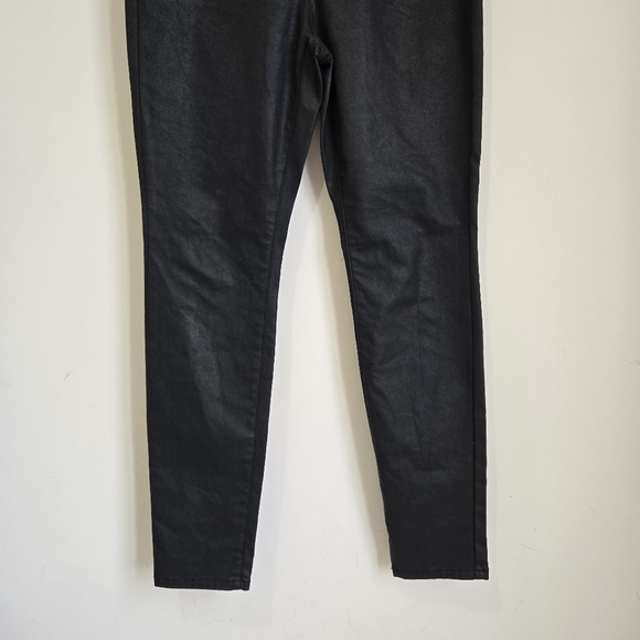 Eileen Fisher Wax Coated Jeans Organic Cotton - Picture 8 of 15